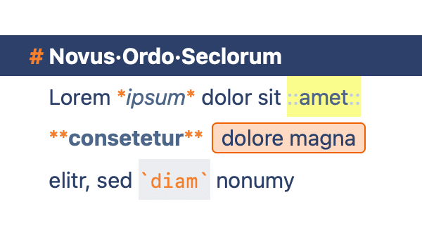 Editor Theme “Novus·Ordo·Seclorum“ by Natural0001