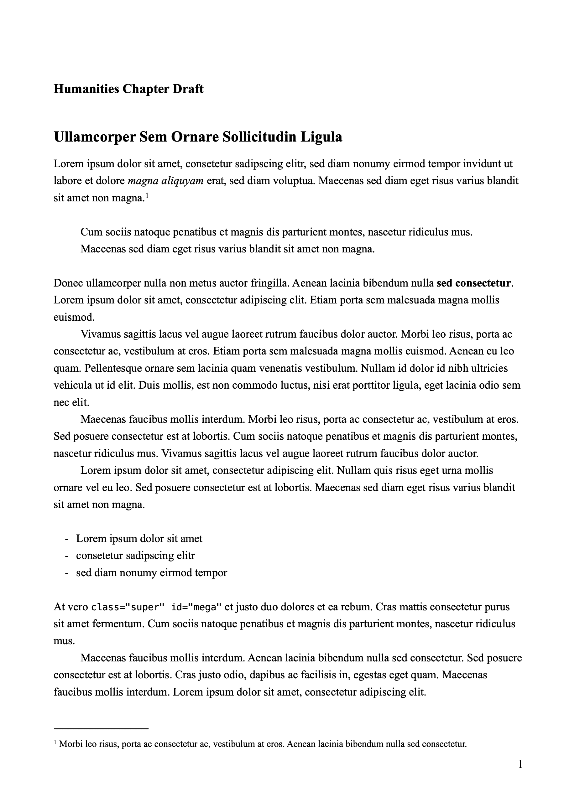 Humanities Chapter Draft Preview 1