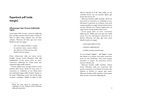 Export Style “Paperback pdf (wide margin)“ by Scott Whisler