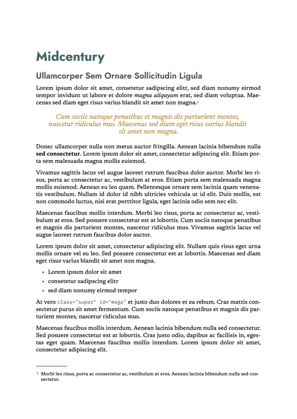 Export Style “Midcentury“ by Pascal Fuckerieder