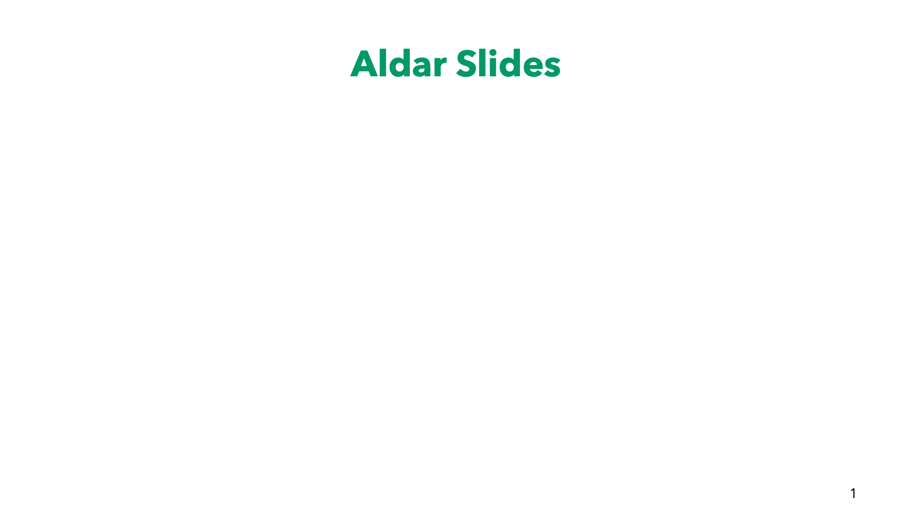 Aldar Slides Preview 1